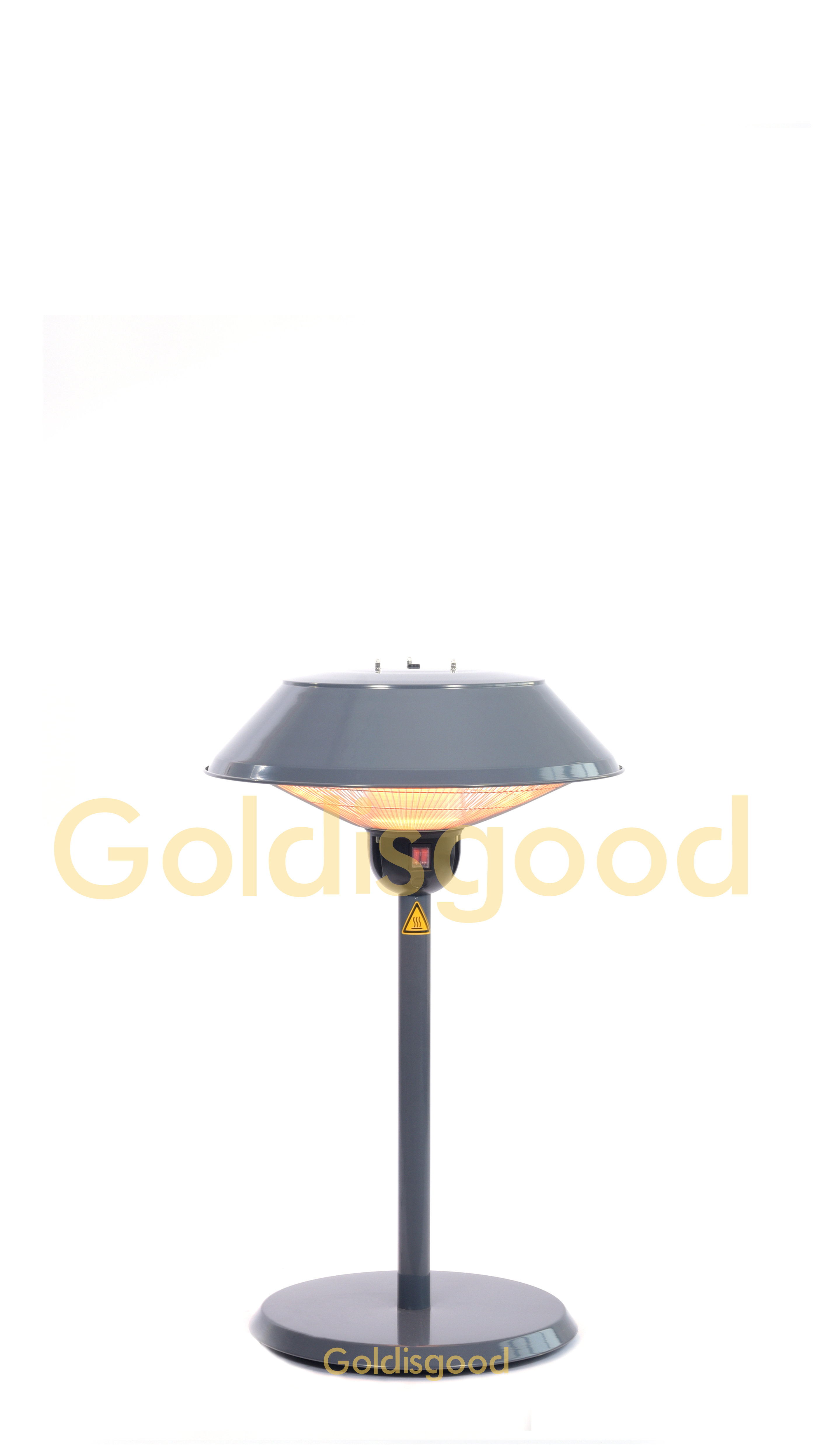 Waterproof infrared table heater