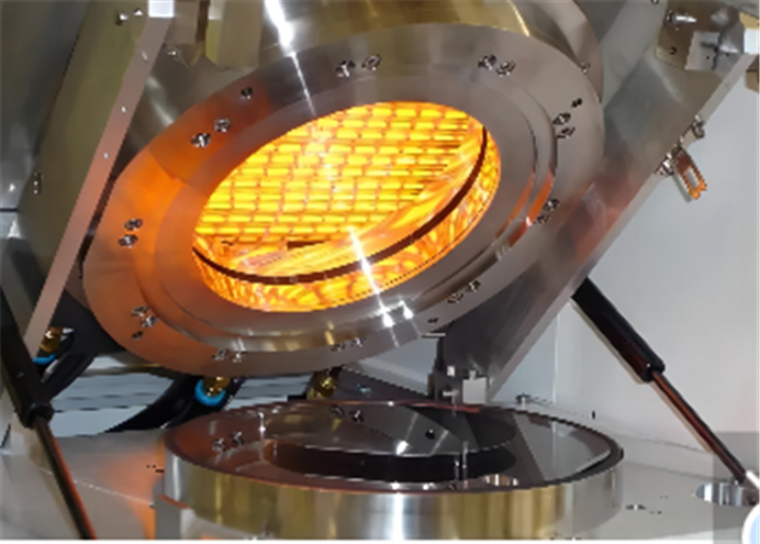 Clean room oven infrared heater