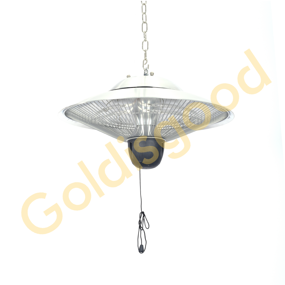 Recessed infrared ceiling heater